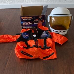Kid size 3/4 halloween costume astronaut costume